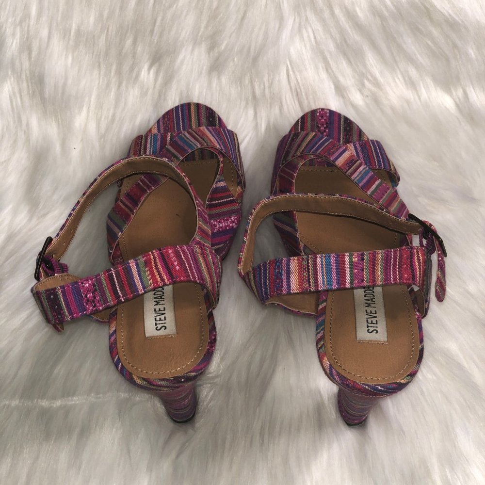 Steve Madden Raimi Pink Sandals US 9 M - Picture 3 of 8